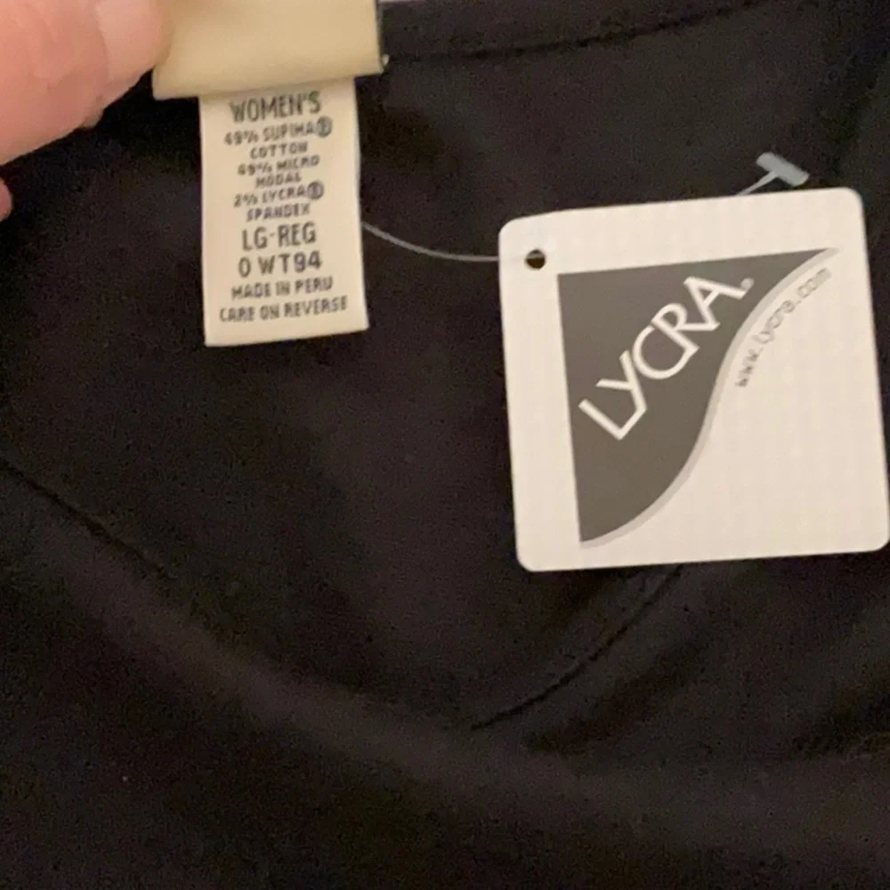 L.L. Bean‎ Black Maxi Dress Size L NWT